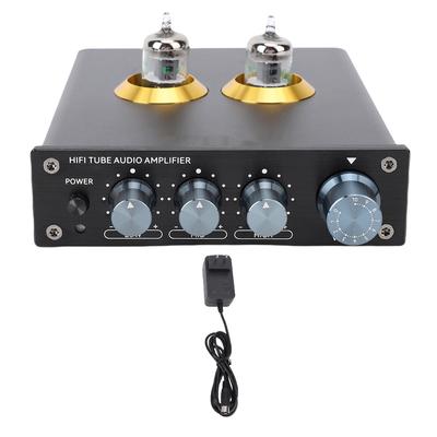 HiFi Tube Preamplifier Audiophile Vacuum Tube Power Amplifier Preamplifier for Home Stereo Sound System US Plug
