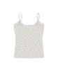DELICCENT Lace Flower Sleeveless [Oatmeal]