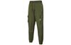 Knitted Sweatpants Men's Olive Green Moderate Cuffed Pants 534975-94