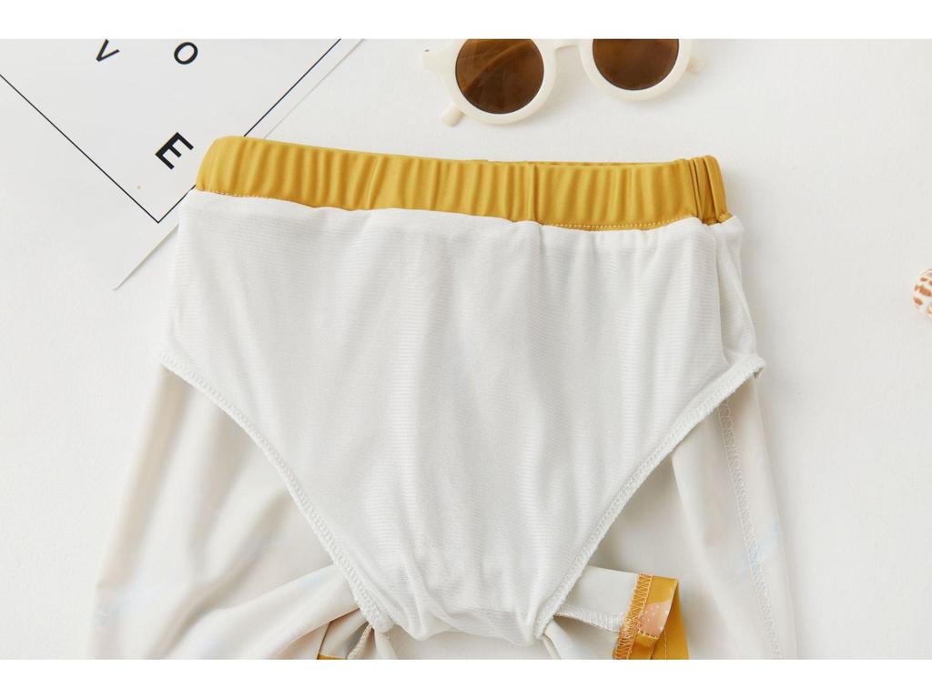 Barnens Dinosaurie Baddräktsset - Snabbtorkande Kortärmad & Shorts för Pojkar