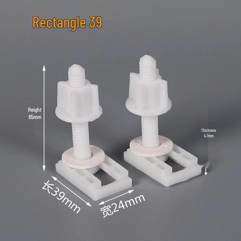 Toilet Seat Cover Bolt & Buckle Kit