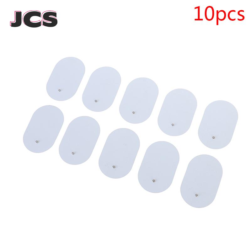 10PCS Silicone Gel Electrode Replacement Pads For Massagers Electrode Pacthes
