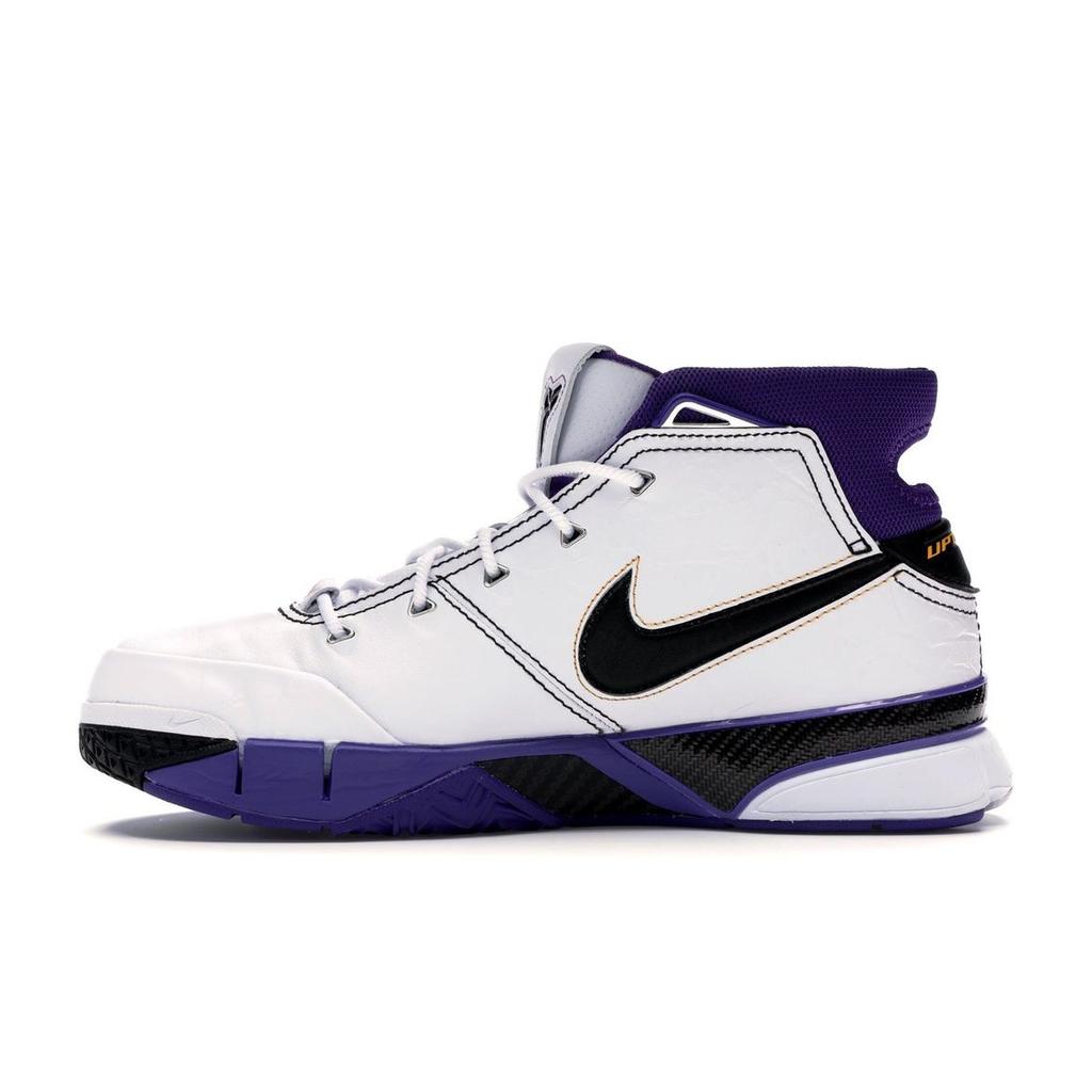 Nike Zoom Kobe 1 Protro 81 Points 2019 Men Sneakers White Black Court-Purple AQ2728-105