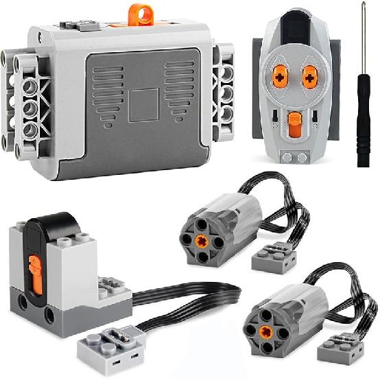 Набор технических деталей 36 шт., совместимый с Lego Technic, комплект моторов Speed Power Functions, технические совместимые кирпичные моторы, аксессуары для DIY 5PCS