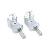 Flammhemmende Aluminiumschale Heizstecker Keramikbuchse mit Feder Sichere Verwendung für industrielle elektrische Heizspiralbaugruppe