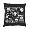 Golden Girls Pattern Pillow Case Home Decorative Sitcom Tv Show Cushions Throw Pillow For Car Double-Sided Printing