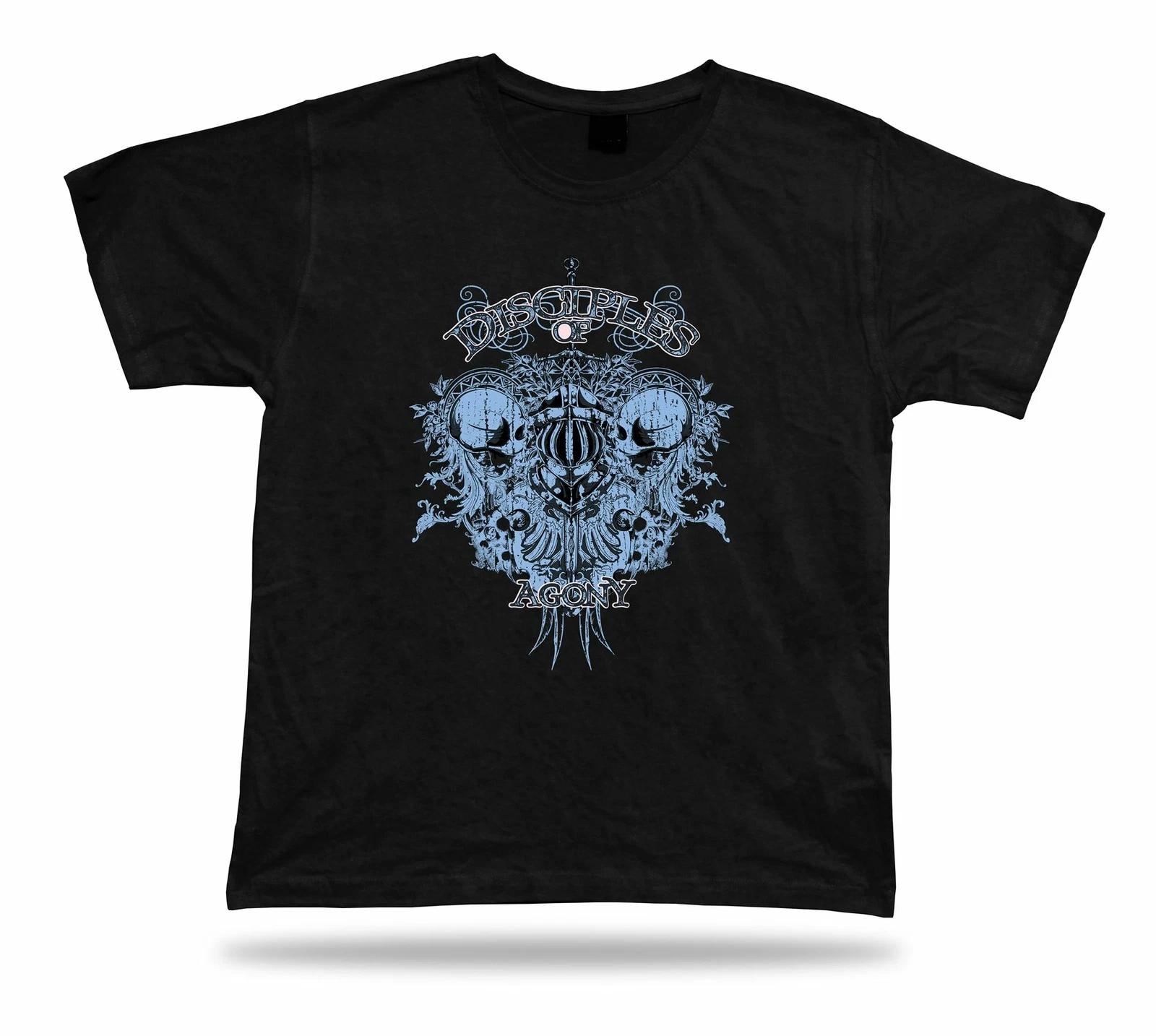 Tshirt Tee Shirt Birthday Gift Idea Disciples of Agony Skulls Helmet Emblam Evil M