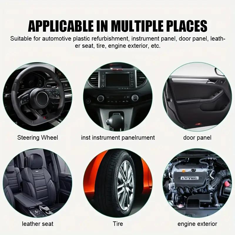 Car Plastic Repair Paste - Car Interior Care Kit, Effectively Repairs Scratches, Suitable for Both Interior and Exterior Use
