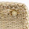 ANTEPRIMA Intreccio Small Handbag gold Wire Cord Women Used