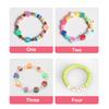 Diy Soft Pottery Set, Soft Pottery Pieces, Soft Pottery, Colored Letter Beads, Woven Bracelets, Necklaces, Earrings, Loose Beads.