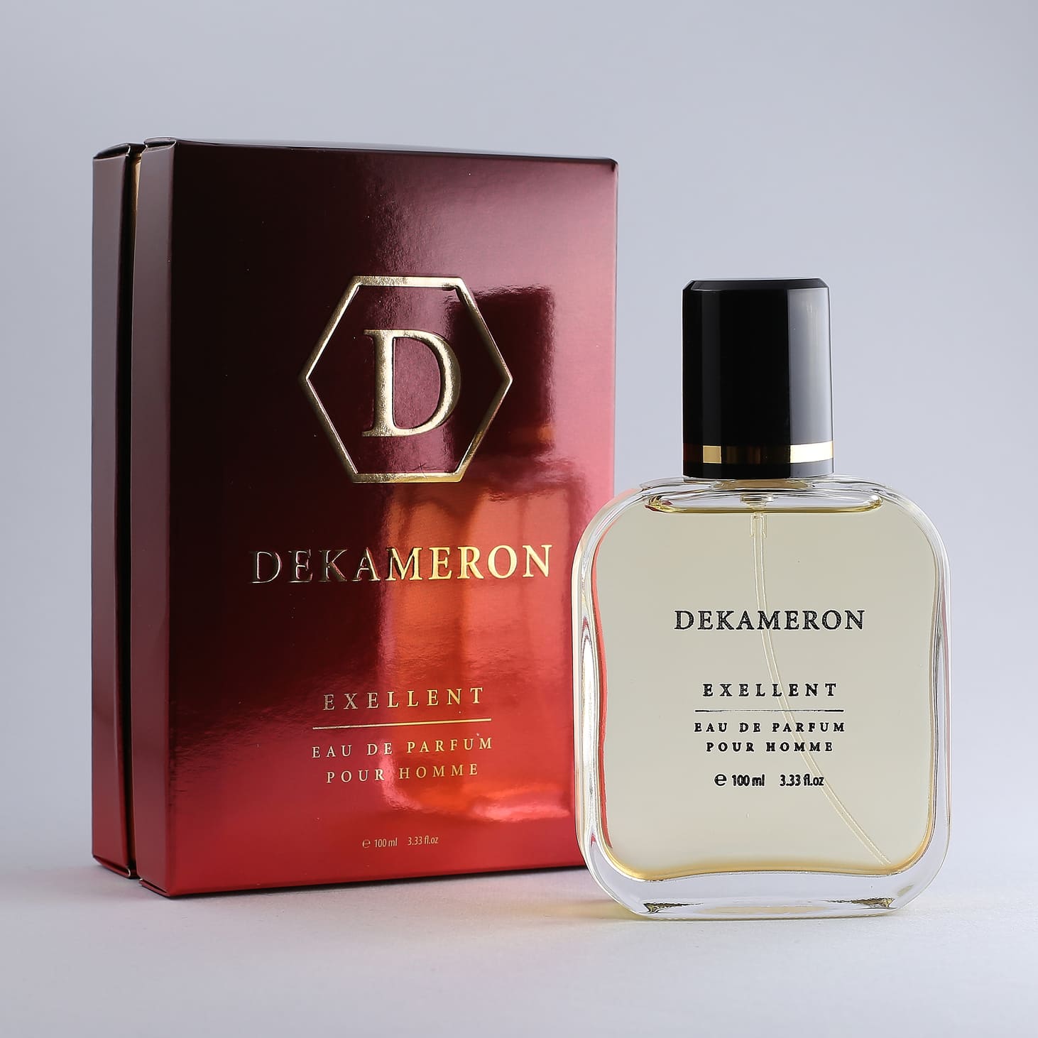 

EXELLENT парфумована вода в подарунковій упаковці для чоловіків Dekameron 3,33 fl.oz 100 мл. 100 ml