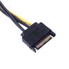 Pin PCI Express Graphics Card Power Cord Video Card Power Cable SATA Power Cable SATA Adapter Cable