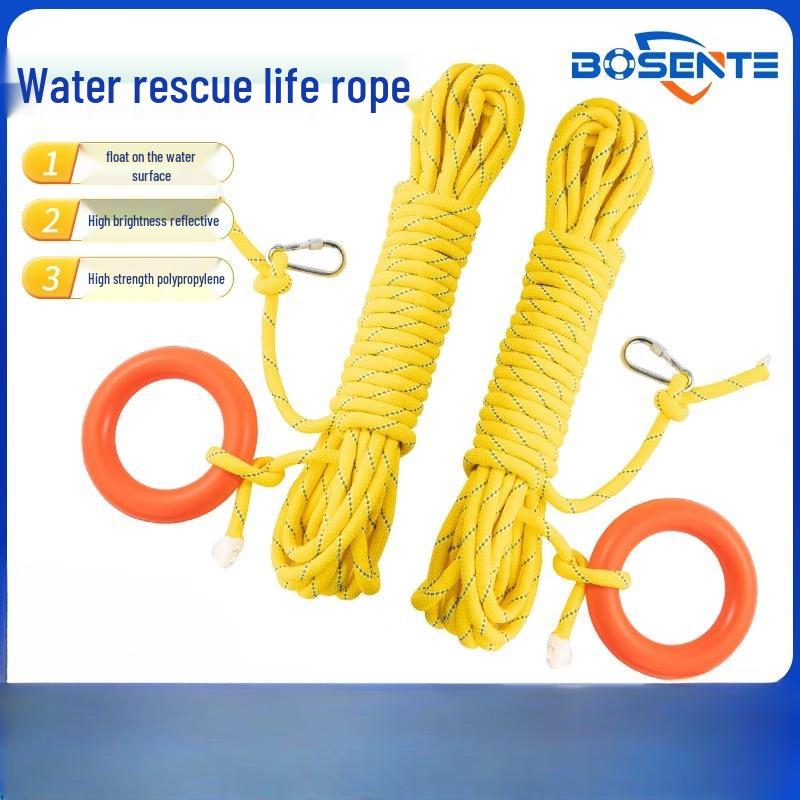 Bosente Reflective Floating Rescue Safety Rope 6mm x 20m