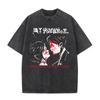 Washed Vintage Rock Band My Chemical Romance Long Live The Black Parade Graphic T Shirt Men Women Oversized Punk Emo T-s 1510