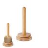 Bamboo And Wood Yarn Stand Yarn Spool Home Braided Yarn Spool Storage Stand Table Top Rotary Ball Wooden Winder