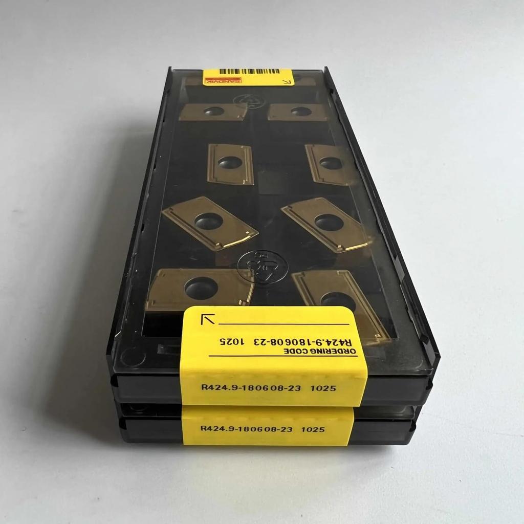 R424.9-180608-23 1025 / Industrielle Wendeschneidplatten aus Hartmetall 10 STK