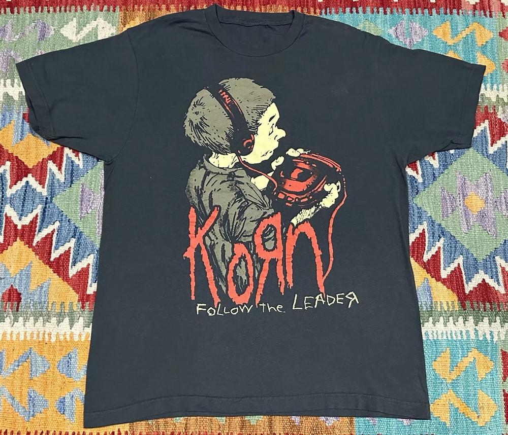 Korn Follow The Leader  T Shirt Full Size S-XL Unisex T-Shirt M