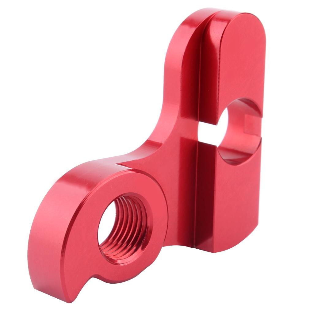 Folding Bike Rear Derailleur Modified Hanger Outside 3 Hook Converter красный