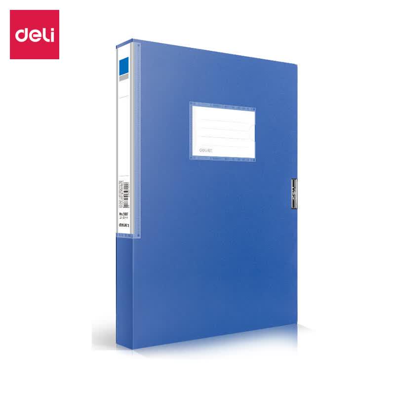 Deli A4 Plastic File Box