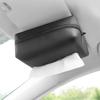 Multifunktionale Auto-Armlehnen-Taschentuchbox Leder Auto-Sitzlehnen-Papierhandtuch-Aufbewahrungstasche Universeller Sonnenblenden-Taschentuchhalter