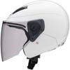 Marushin (MARUSHIN) Semi-Jet Motorcycle Helmet, M-520XL, White, XL Size (Under 61-62cm), 5211