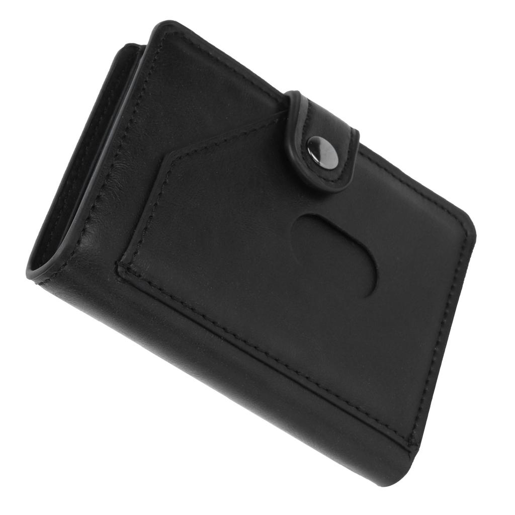 Automatic Credit Card Holder Wallet Portable Business Card Case Anti Theft Purse