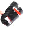 For Nissan GTR R35 2008-2016 Carbon Fiber Car Central Control Multimedia CD Panel Trim Sticker Car Accessories L/RHD
