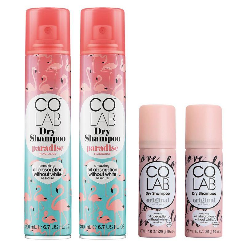 CoLab Dry Shampoo 200ml X 2ea + 50ml X 2ea