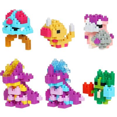 Nanoblok Mini Nano Pokémon Poison Typ (BOX) NBMC_43S 1BOX = 6 kusů, celkem 6 typů
