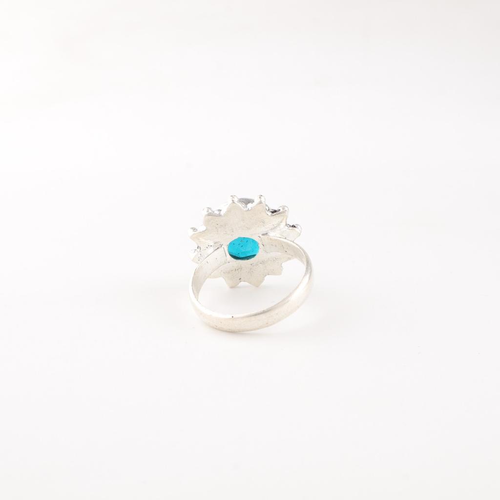 Natural Apatite Gemstone 925 Sterling Silver Jewelry Handmade Ring Gift For Mom RR-7-12