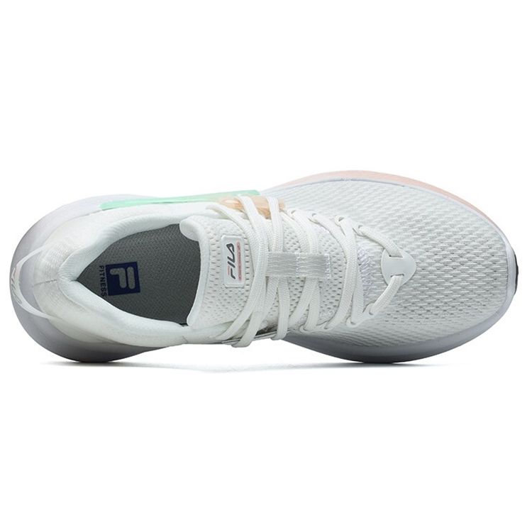Fila Athletics Morden Chic-FMC Fabric TPU Low-Top Running Shoes Women Sneakers Bright-White A12W122105FBW