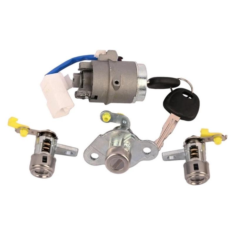 Car Ignition Lock Cylinder Barrels 81905-1E000 81920-1EA00 for ACCENT 06-11 Lock Cylinder Barrels with Key Replacement