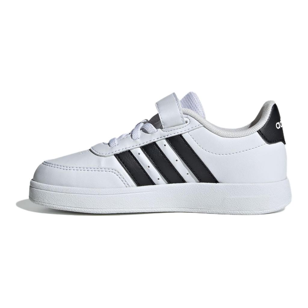 New Adidas BREAKNET 2.0 Slip Resistant Anti Kick Low Top Kids' Skateboarding Shoes White Kids' IE3792