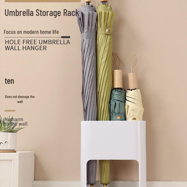 Držák na deštníky do dveří a odkapávací stojan na kapky deště