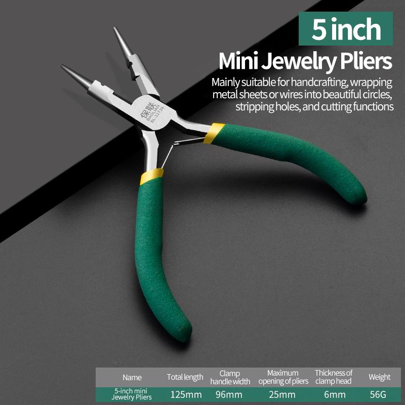 1 Inch Mini Pliers New Jewelry Making Beading Multifunction Tool Diagonal Steel Wire Pliers for Jewelry Making DIY Tools