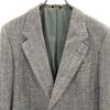 Harris Tweed 70s 80s Made In USA Vintage Wool Tailored Jacket Gray Men's Used