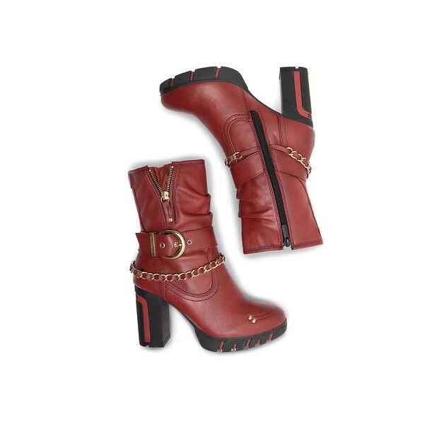 Mustang Ankle Boots 1363-505 Red