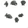 3 Piece Plant Stand Flower Pot Support Feet Easy to Use Raiser