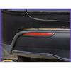 Carbon Fiber Style Rear Fog Light Lamp Cover Trim For Tesla Model Y - 2P