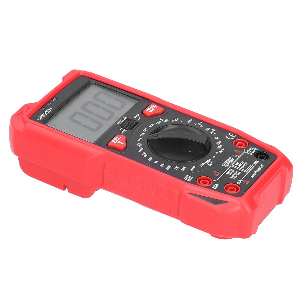 UA890d Handheld Digital Multimeter Current Voltage Capacitance Resistance Tester Meter