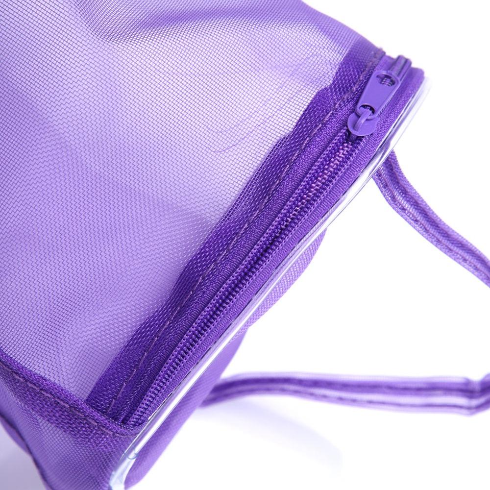2pcs Zipper Closure Yarn Storage Bag Lightweight Knitting Organizer Tote  For Crocheting