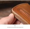 Vintage Genuine Leather Multifunctional Clutch: Top Layer Cowhide Unisex Long Wallet & Card Holder