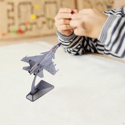 1:144 Kampfjet Modell Metallflugzeug Desktop-Dekor mit Sockel Flugzeug Realistische Legierung