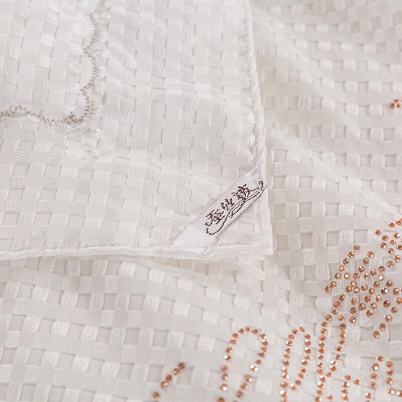 Muji Waffelpiqué Maulbeerseiden-Steppdecke