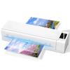 For 2026 Technological Compatible Laminator Up To Fast Overheat Automatic Jam Prevention 20 Sheets of Laminating Film A6 Tool Set Corner Perfect for