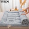 Printed Four Seasons Thickened Plush Bedroom Bed Sheet Tatami Pad Foldable High Quality Soft Mattress School Dormitory Bed Mattress Pad