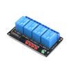 3V 3.3V 4 Channel Relay Module Low Level Trigger with Lamp Relay Output 4 way Relay Module for Arduino Power Supply Relays 5