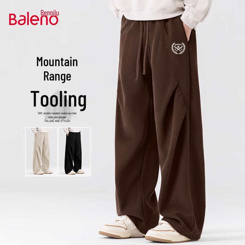 

Baleno Men s Chenille Straight-Leg Casual Pants XL