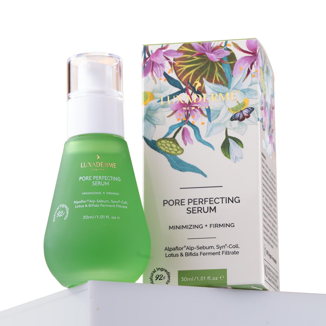 

Pore Perfecting Korean Face Serum with Lotus Water, Galactomyces & Bifida Ferment |Vegan Korean Skincare for Men & Women | 30ml 30 ML