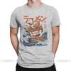 The Great Ramen Off Kanagawa Noodle Ship T Shirts Men Japanese Harajuku Clothing Hip Hop